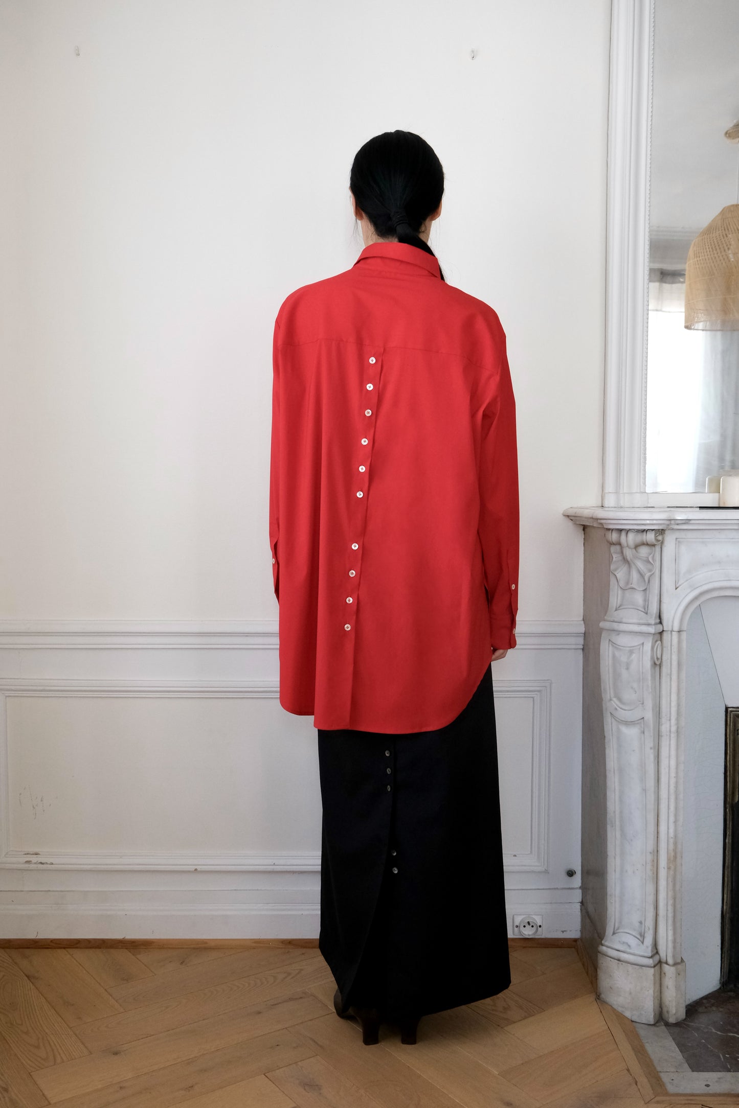 Alea Shirt en Laine Mélangée