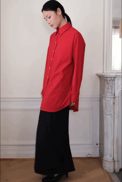 Alea Shirt en Laine Mélangée