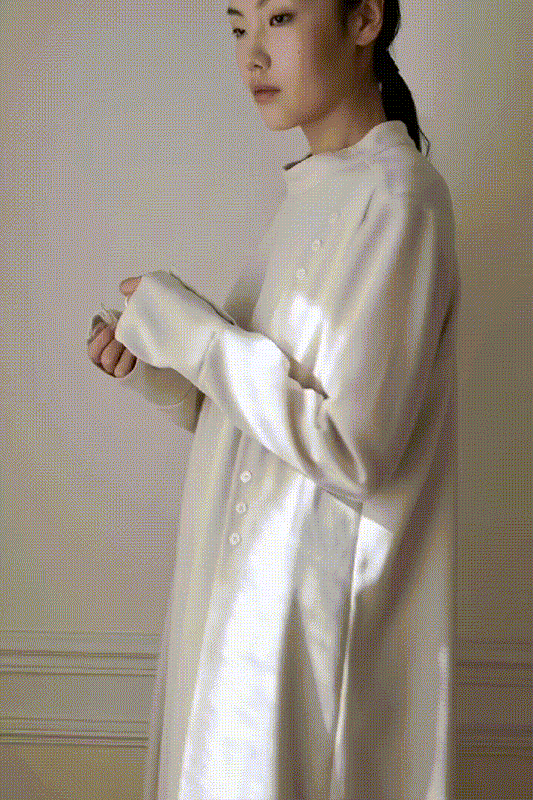 Dix Neuf Dress en Laine