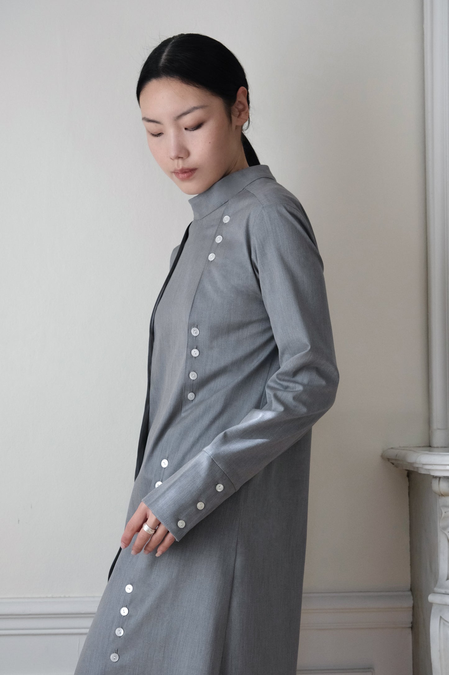 Dix Neuf Wool Mix Dress