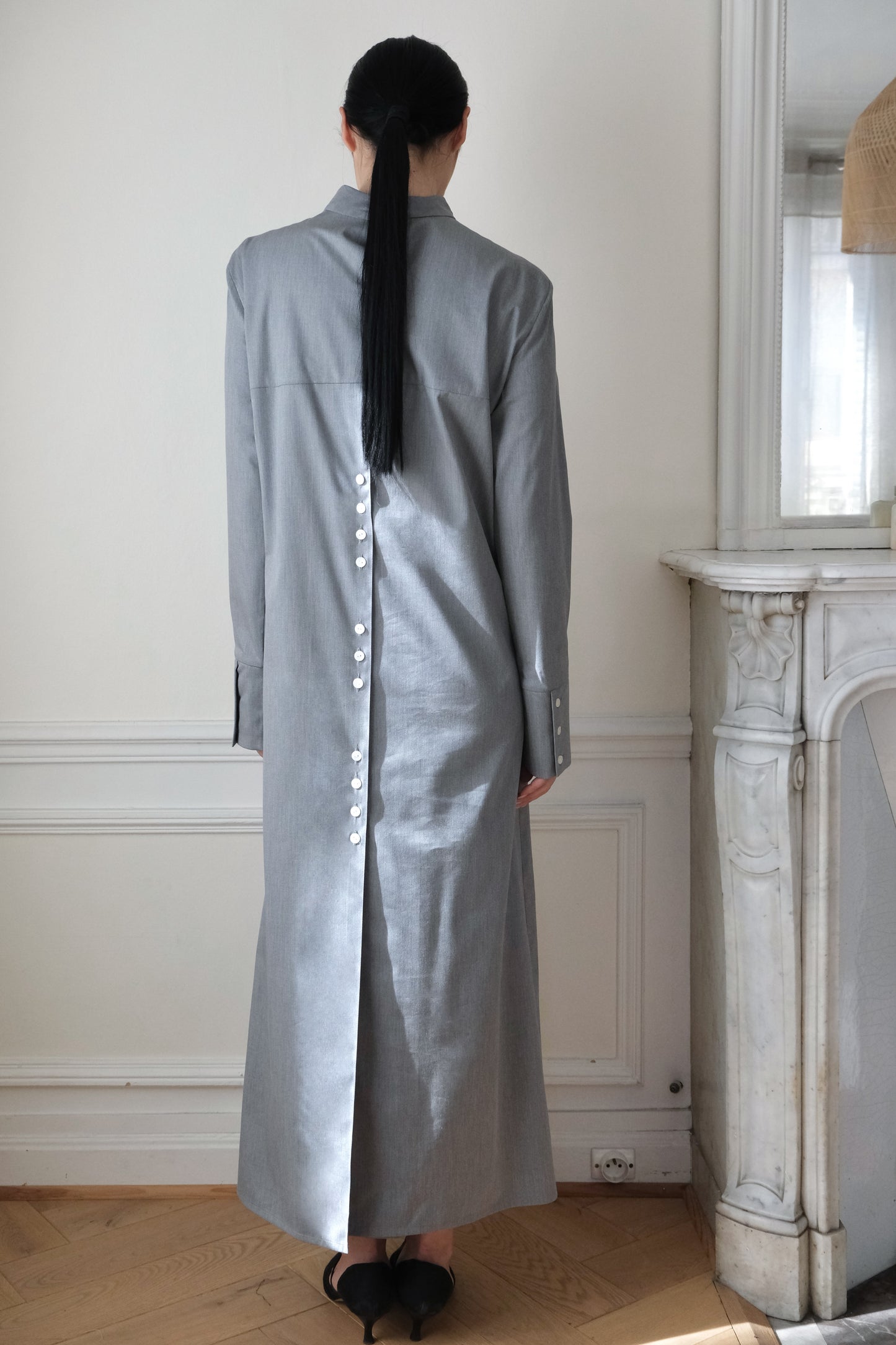 Dix Neuf Wool Mix Dress