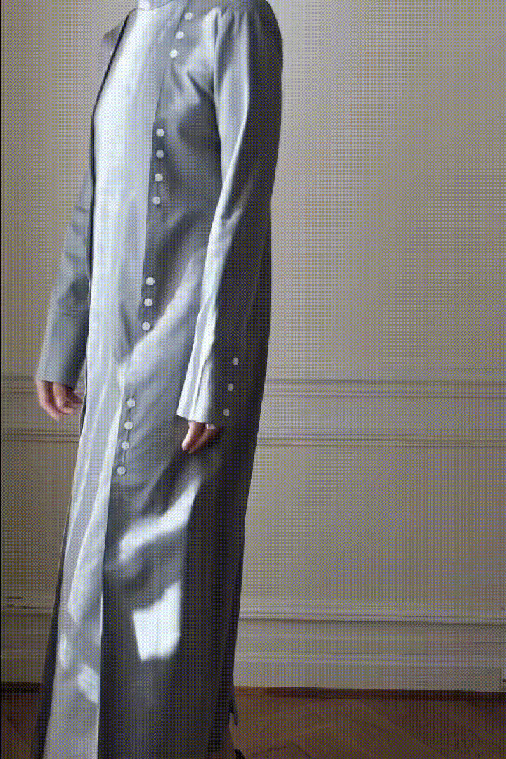 Dix Neuf Wool Mix Dress