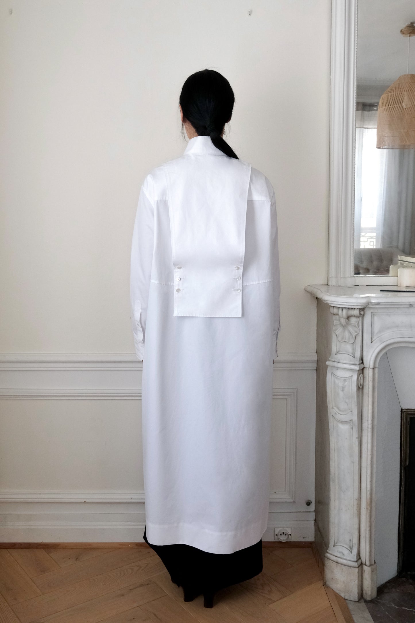 Double Shirt Dress en Cotton