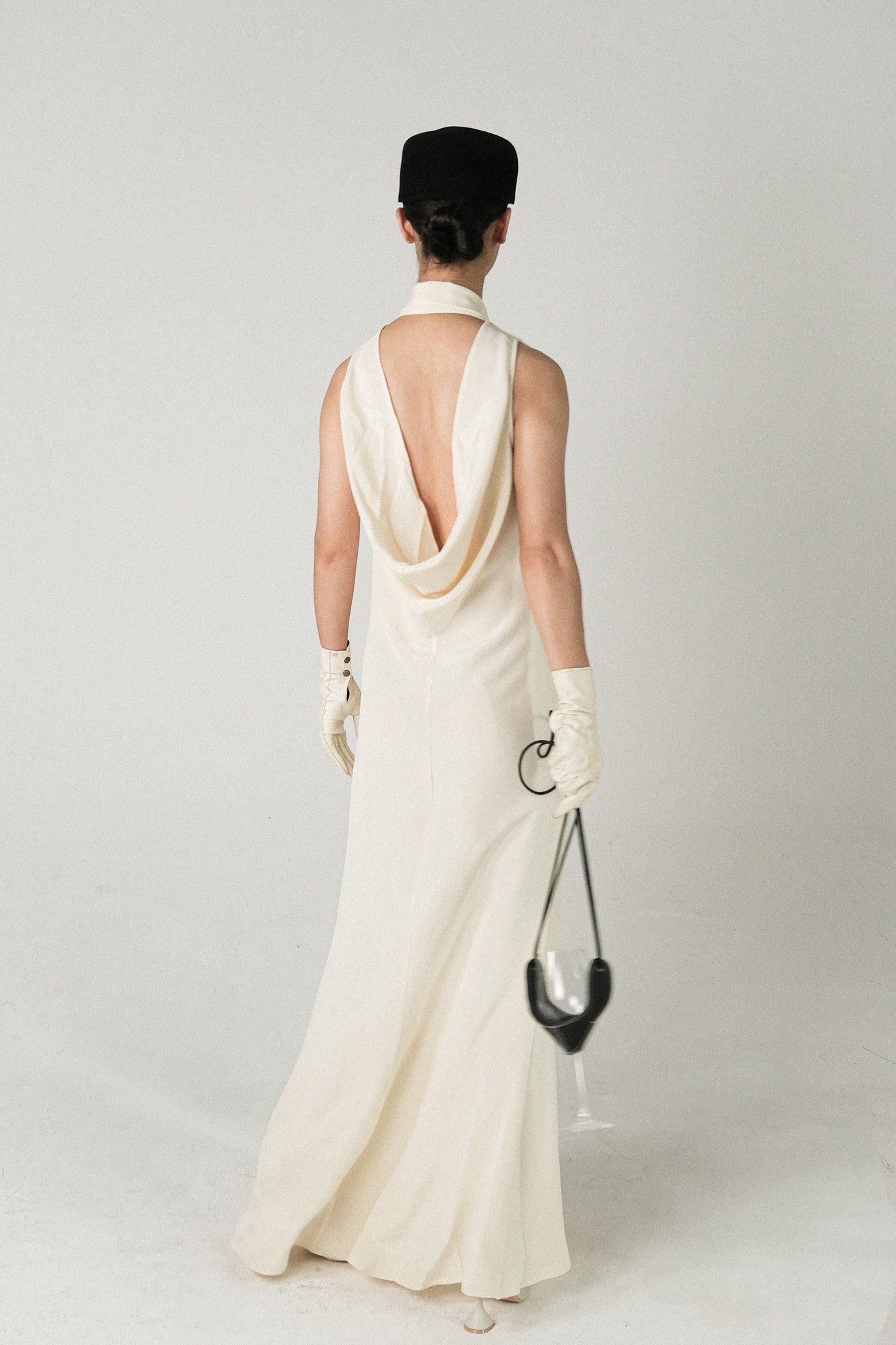 ANJOU Silk Dress