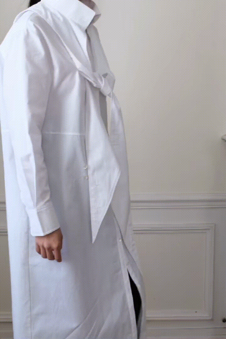 Double Shirt Cotton Dress