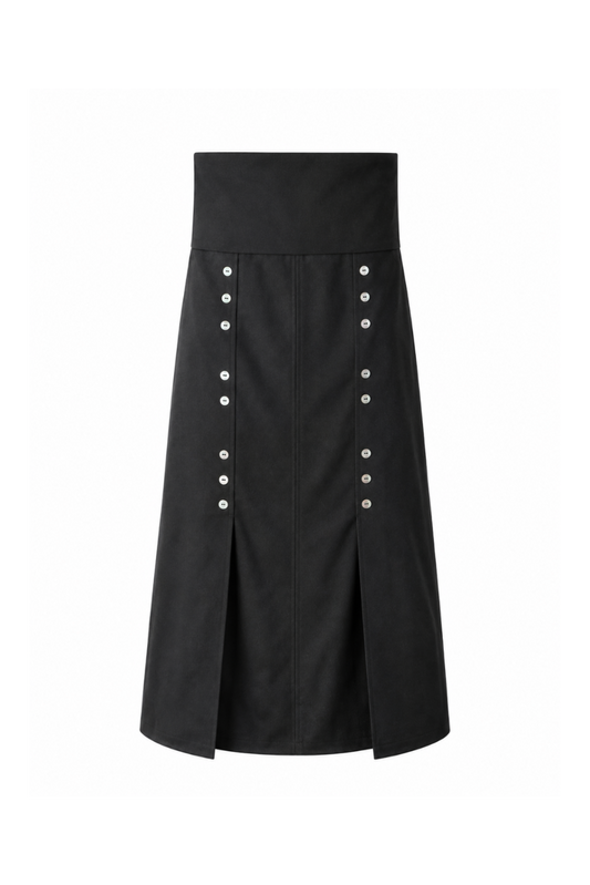 DIX NEUF Wool Skirt