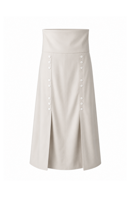 DIX Neuf Wool Skirt