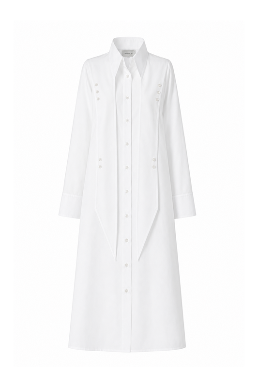DOUBLE Shirt Cotton Dress