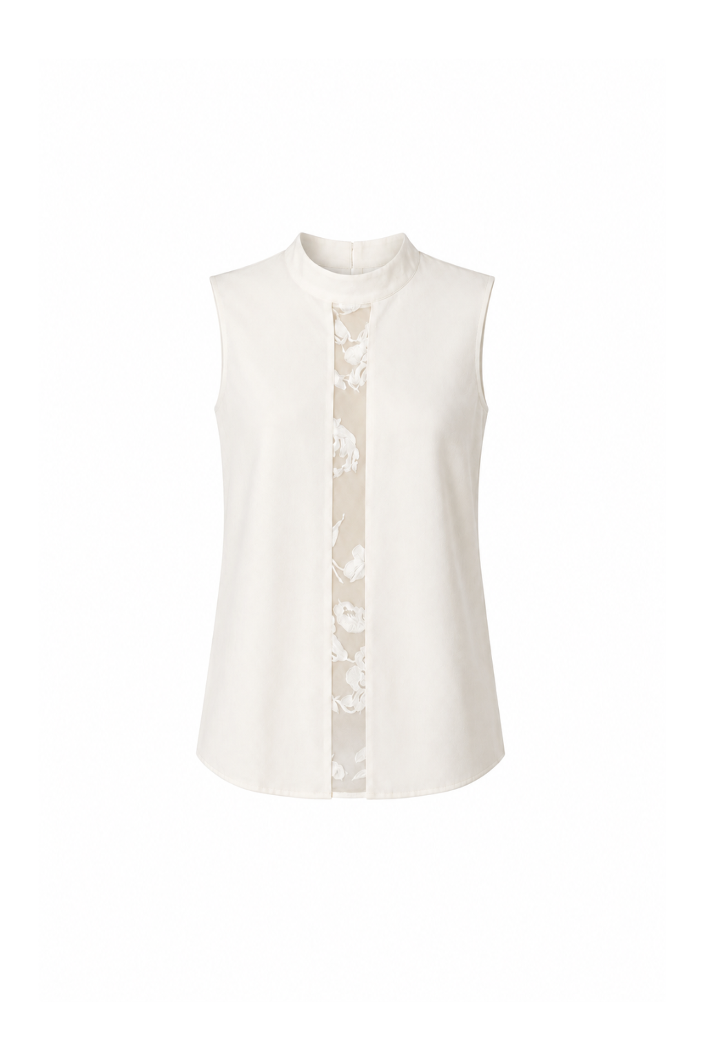RONCHAMP Silk Sleeveless Top