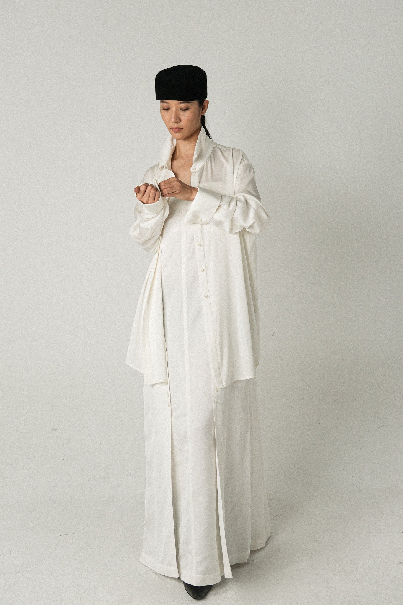 AURÉLEE Silk Shirt