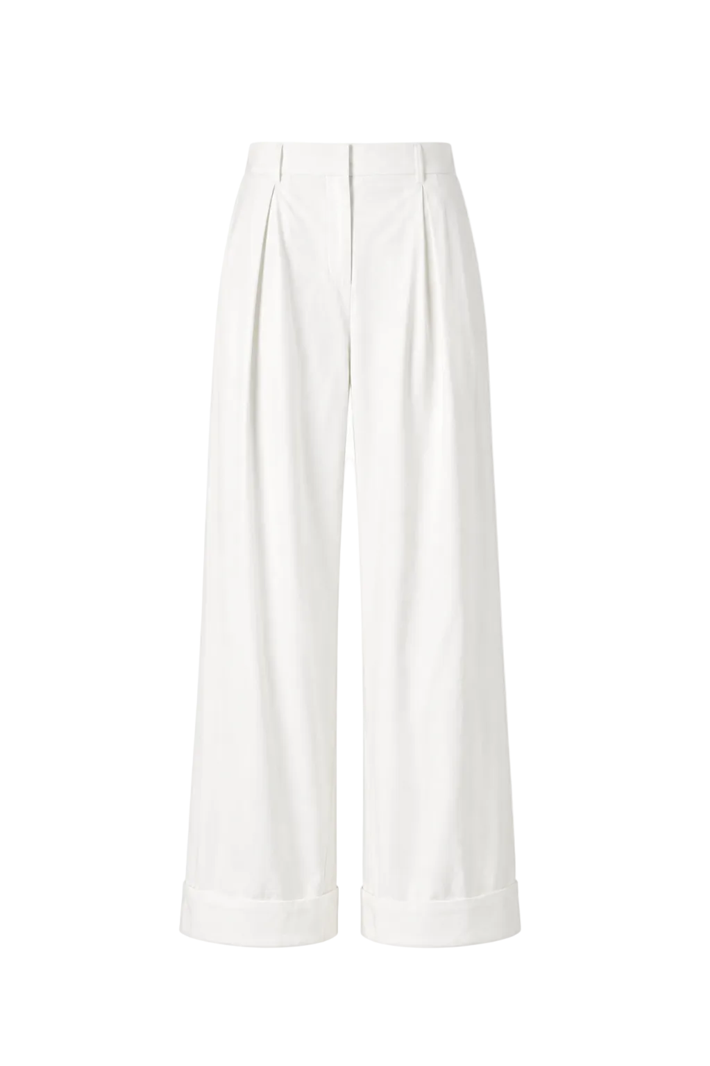 URBAN Wide-Leg Cotton Pants