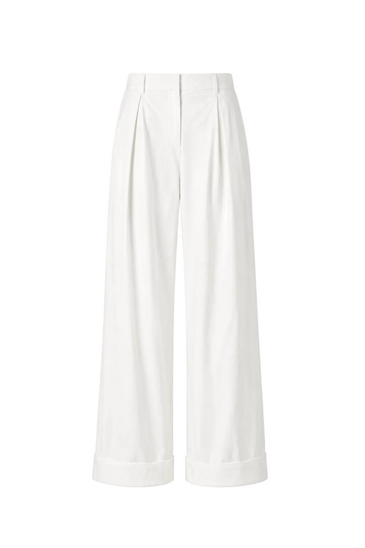 URBAN Wide-Leg Cotton Pants