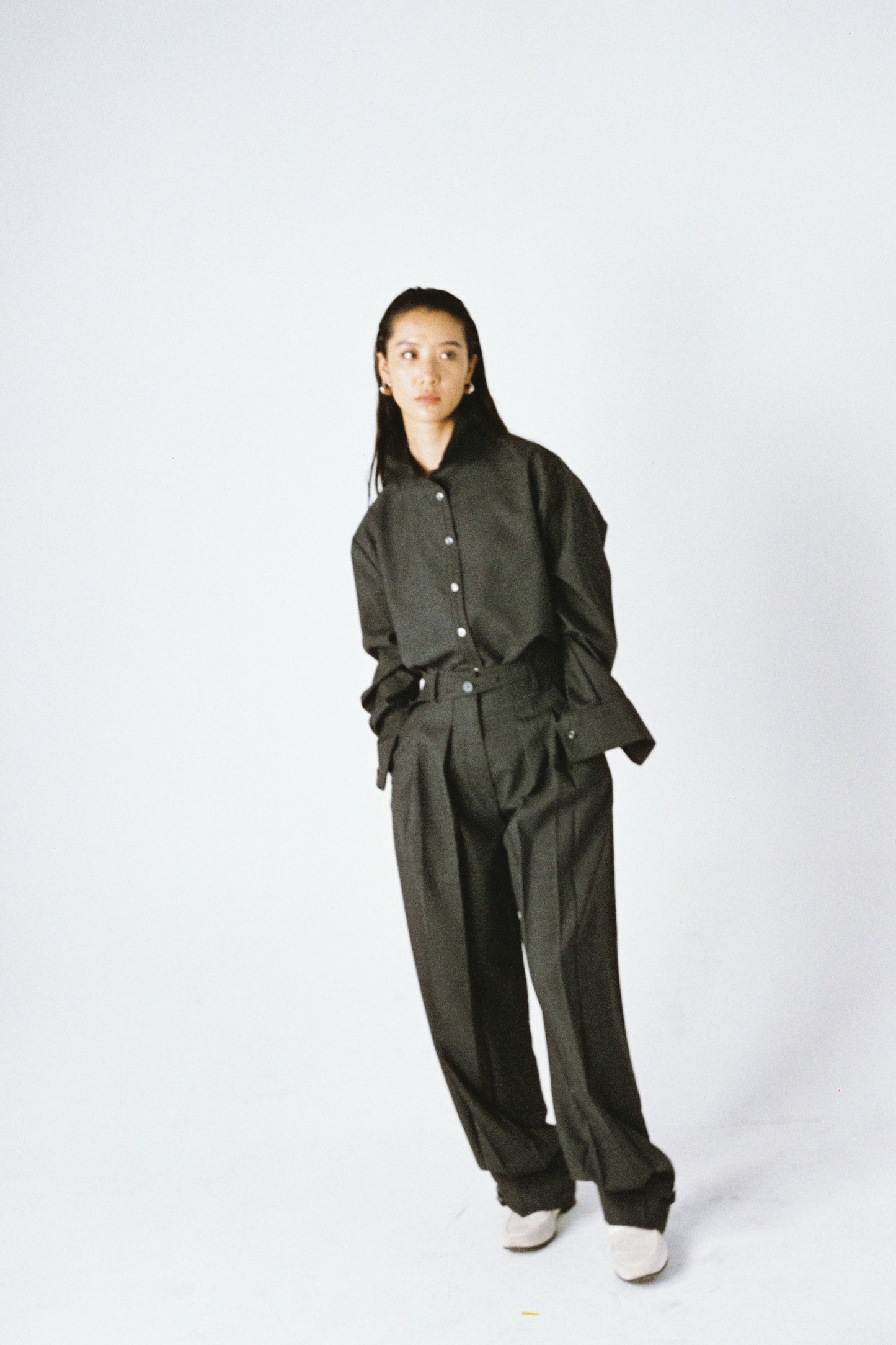 DAMIAN Strap Wool Pants