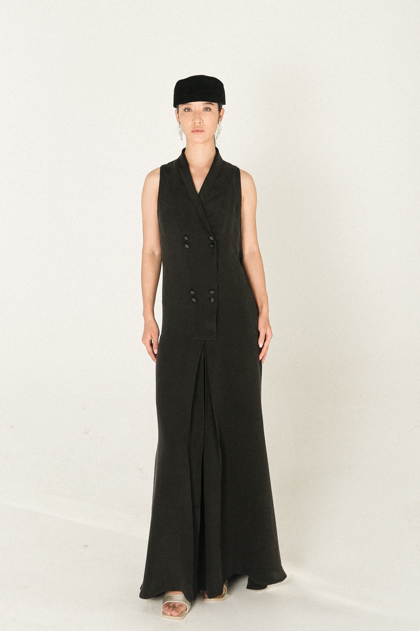 ANJOU Silk Dress