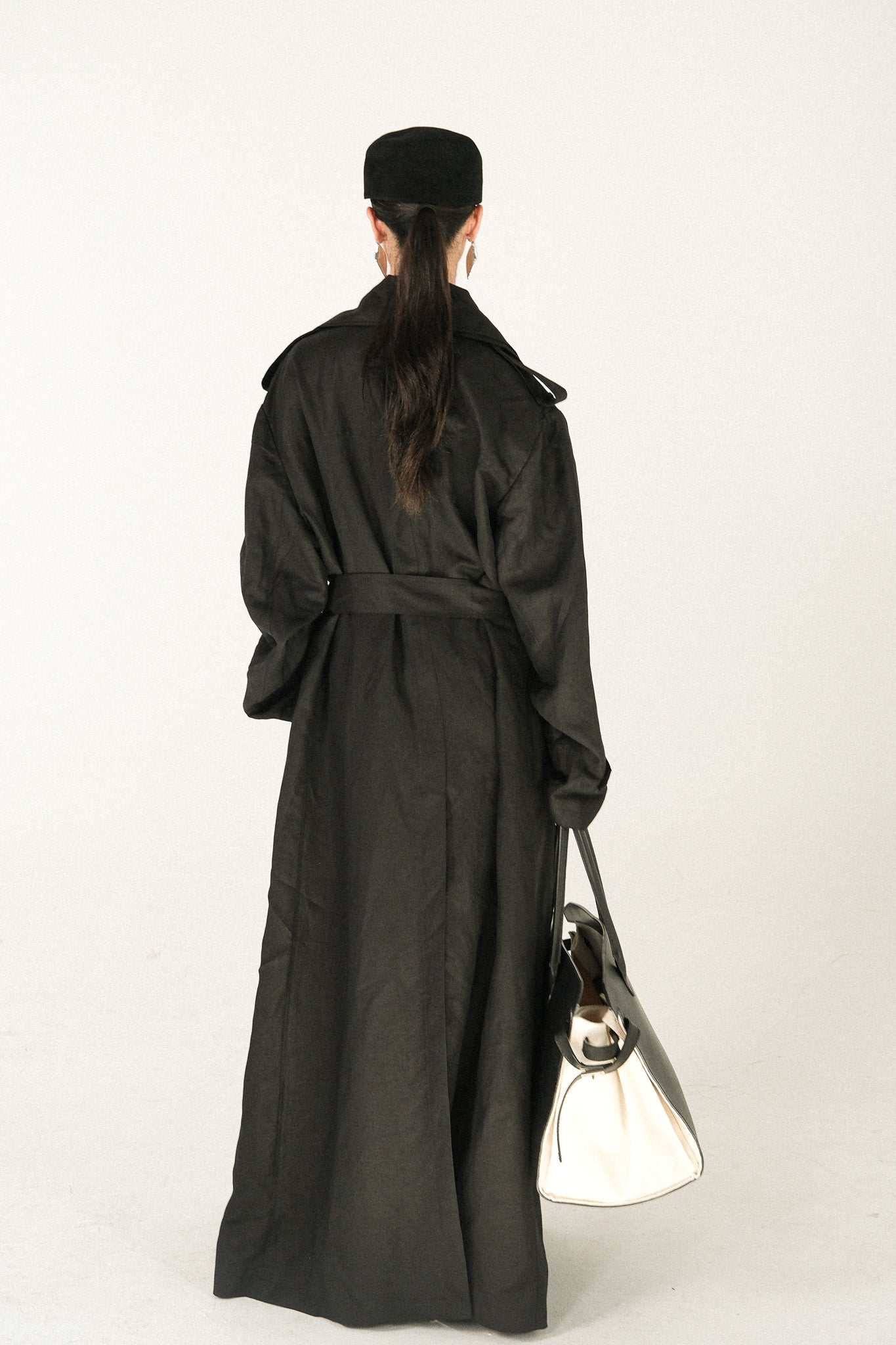 PERNELLE Linen Mix Coat