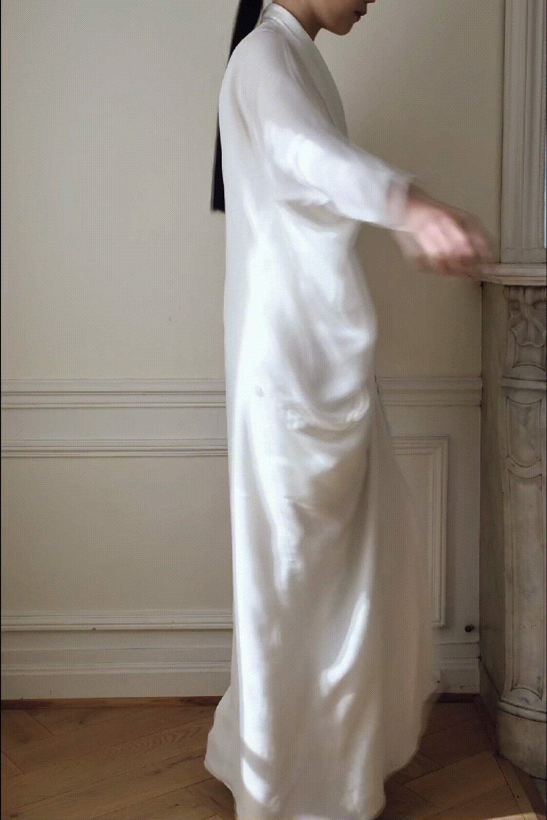 Fluid Silk Dress