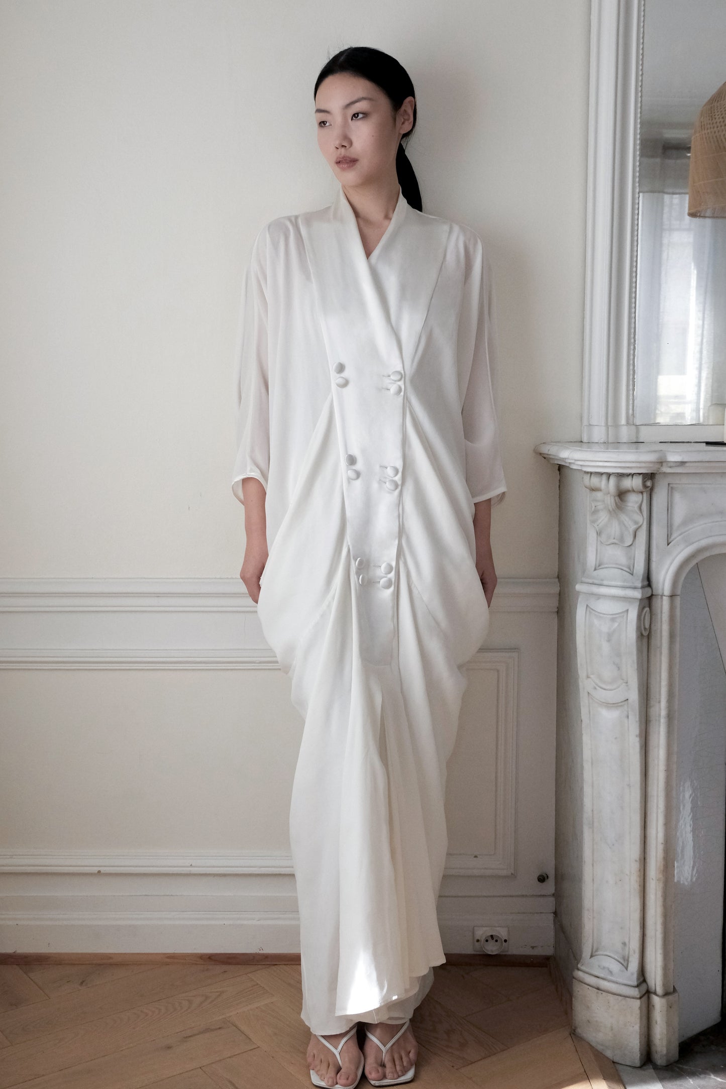 Fluid Silk Dress