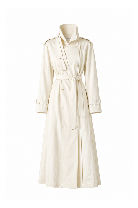 PERNELLE Linen Mix Coat