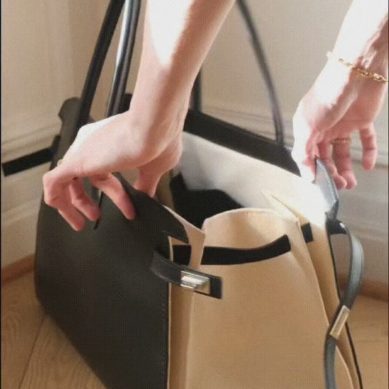 AURORA DÙ JAJA Italian leather travel bag