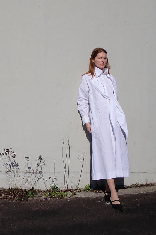 DOUBLE Shirt Cotton Dress